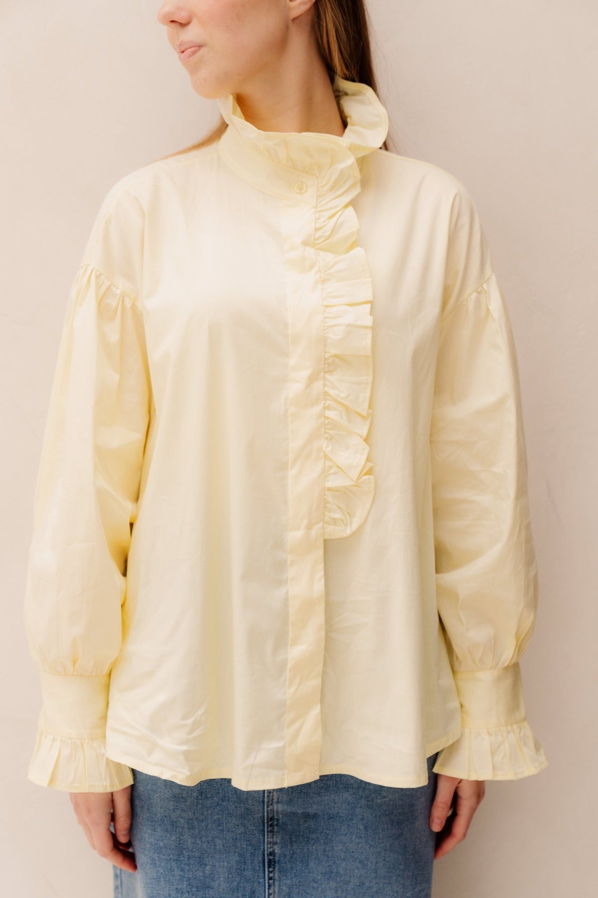 Kirsta Blouse Geel - Bij Keesje - Bij Keesje - Blouse