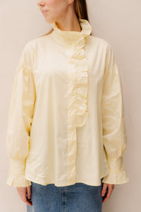 Kirsta Blouse Geel - Bij Keesje - Bij Keesje - Blouse