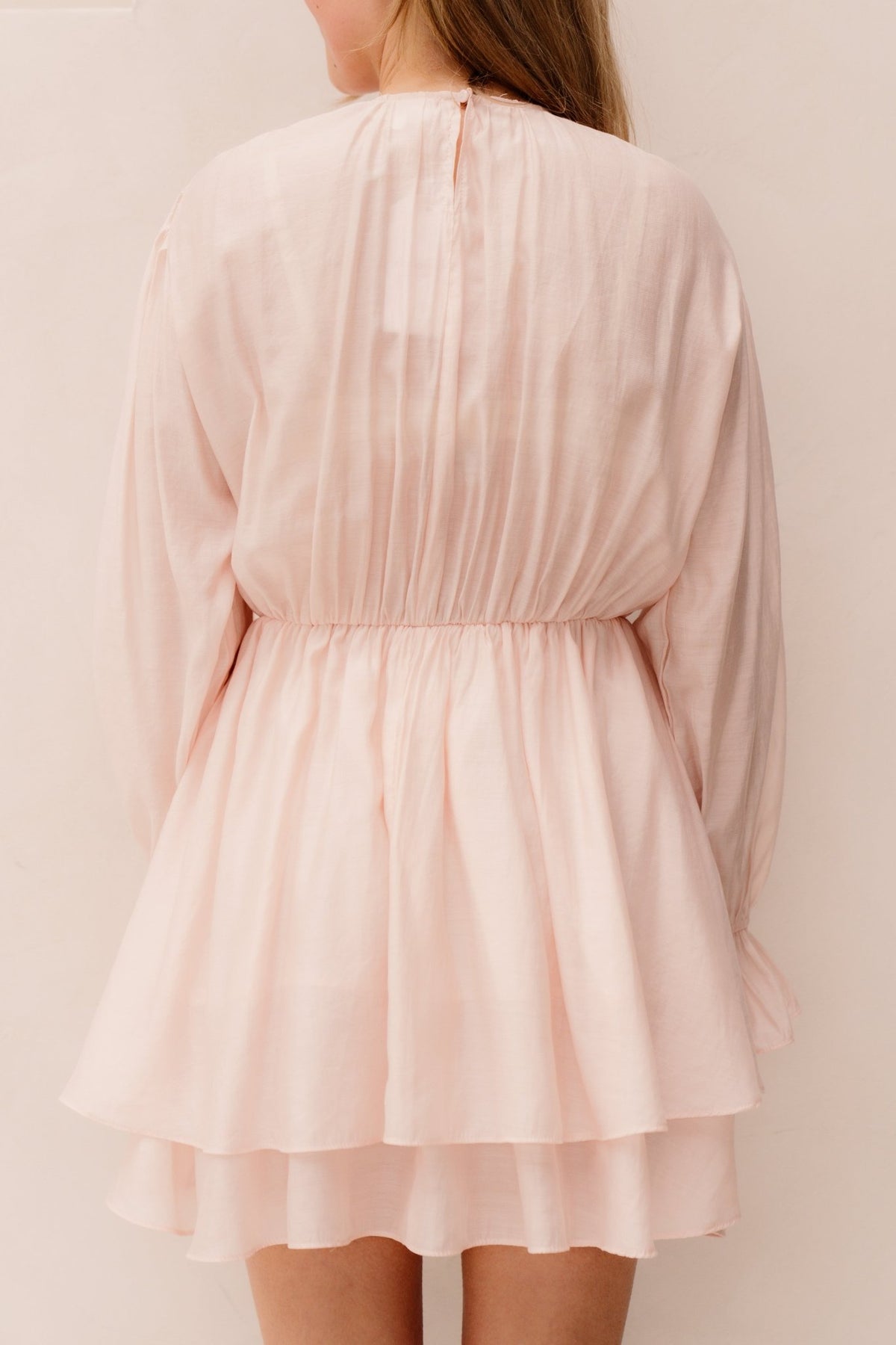 Klaartje jurk roze - Bij Keesje - Bij Keesje - Jurk