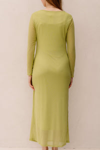 Kris dress groen - Bij Keesje - Bij Keesje - Jurk