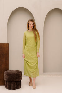 Kris dress groen - Bij Keesje - Bij Keesje - Jurk