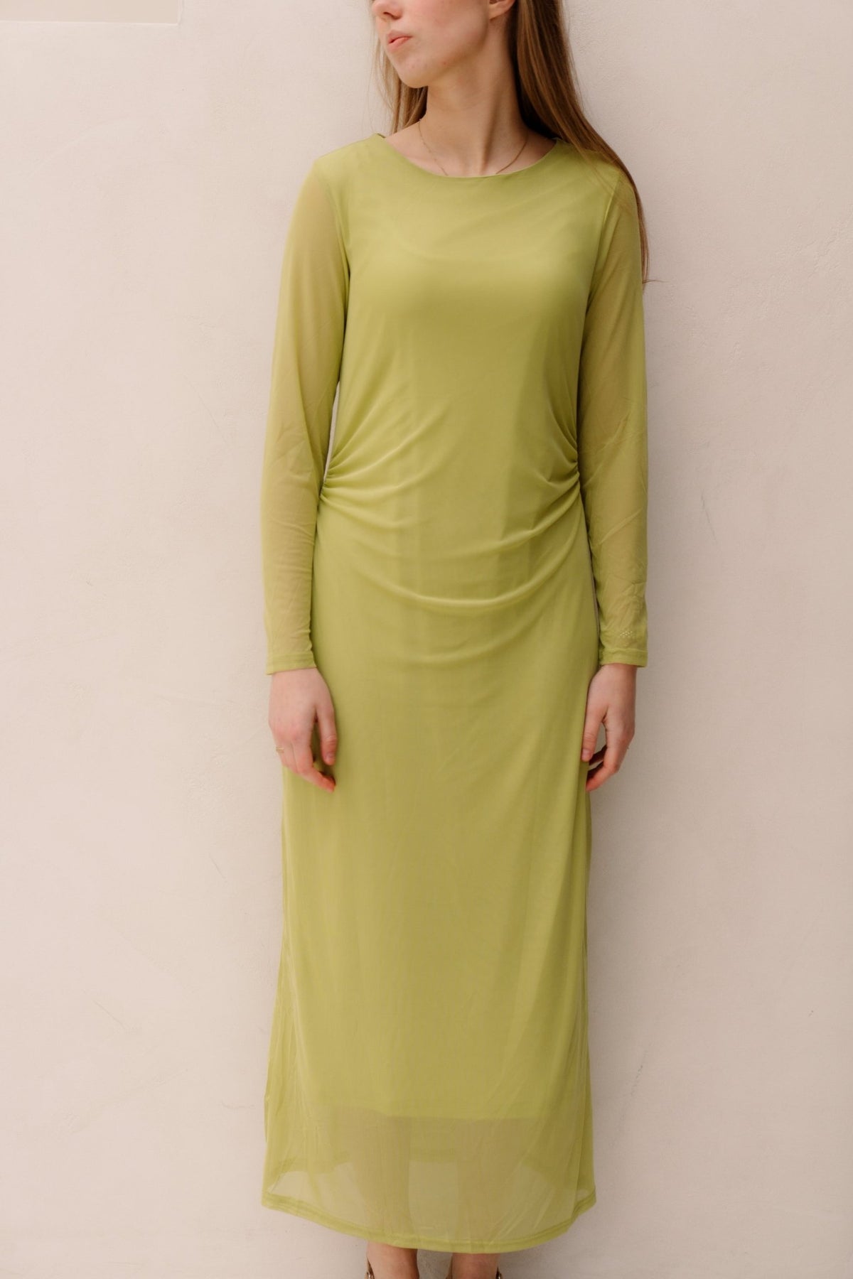 Kris dress groen - Bij Keesje - Bij Keesje - Jurk