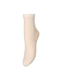 Lacia Lace Sock - birch white - Bij Keesje - Becksöndergaard - Sokken