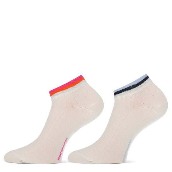 Ladies sock MM Felice pink/blue - Bij Keesje - MarcMarcs