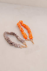 Lampart telefoonketting oranje - Bij Keesje - Bij Keesje - accessoires