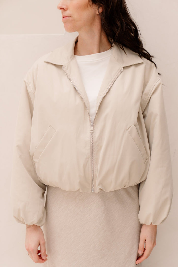 Lara jacket beige - Bij Keesje - Bij Keesje - Jas