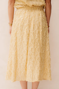 Lara skirt light yellow - Bij Keesje - Bij Keesje - Rok