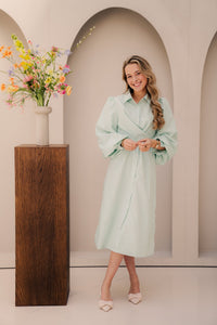 Larah dress stripe green - Bij Keesje - Bij Keesje - Jurk