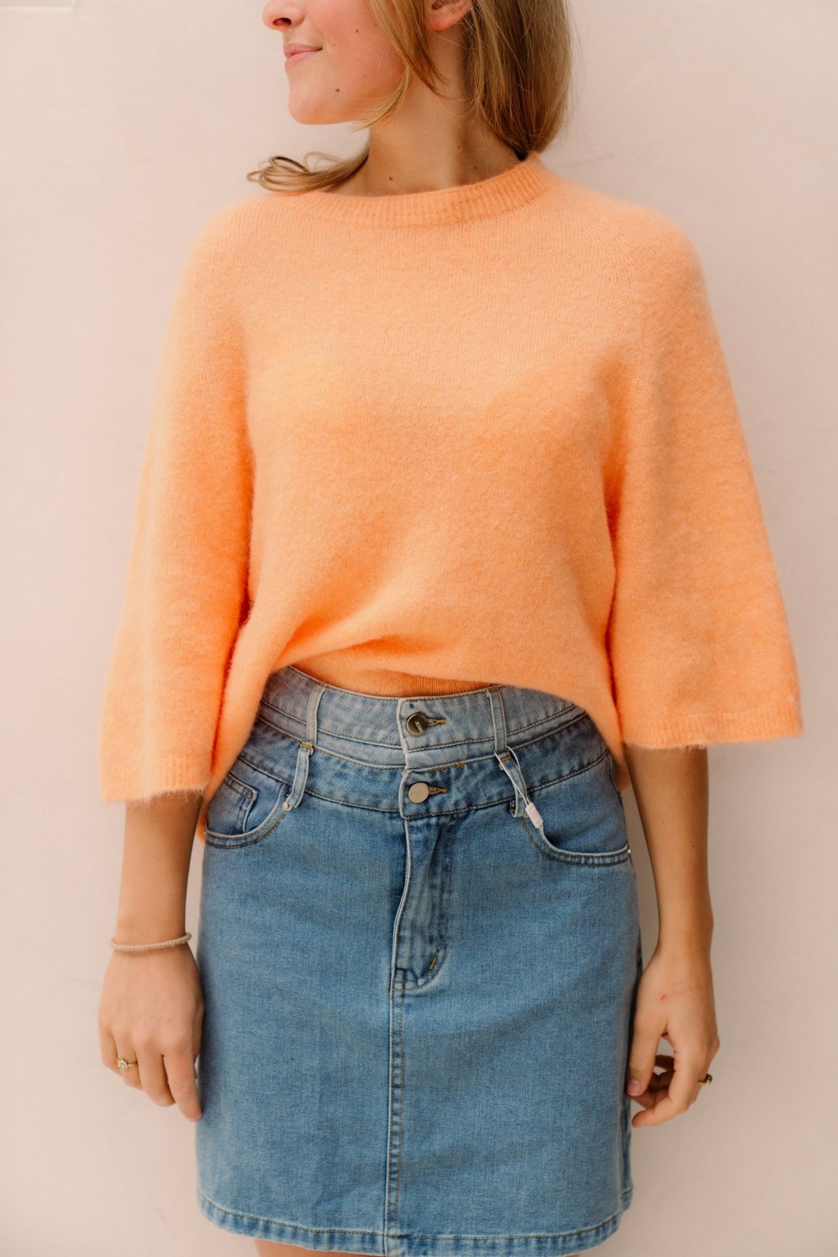 Lau trui oranje - Bij Keesje - Bij Keesje - Trui