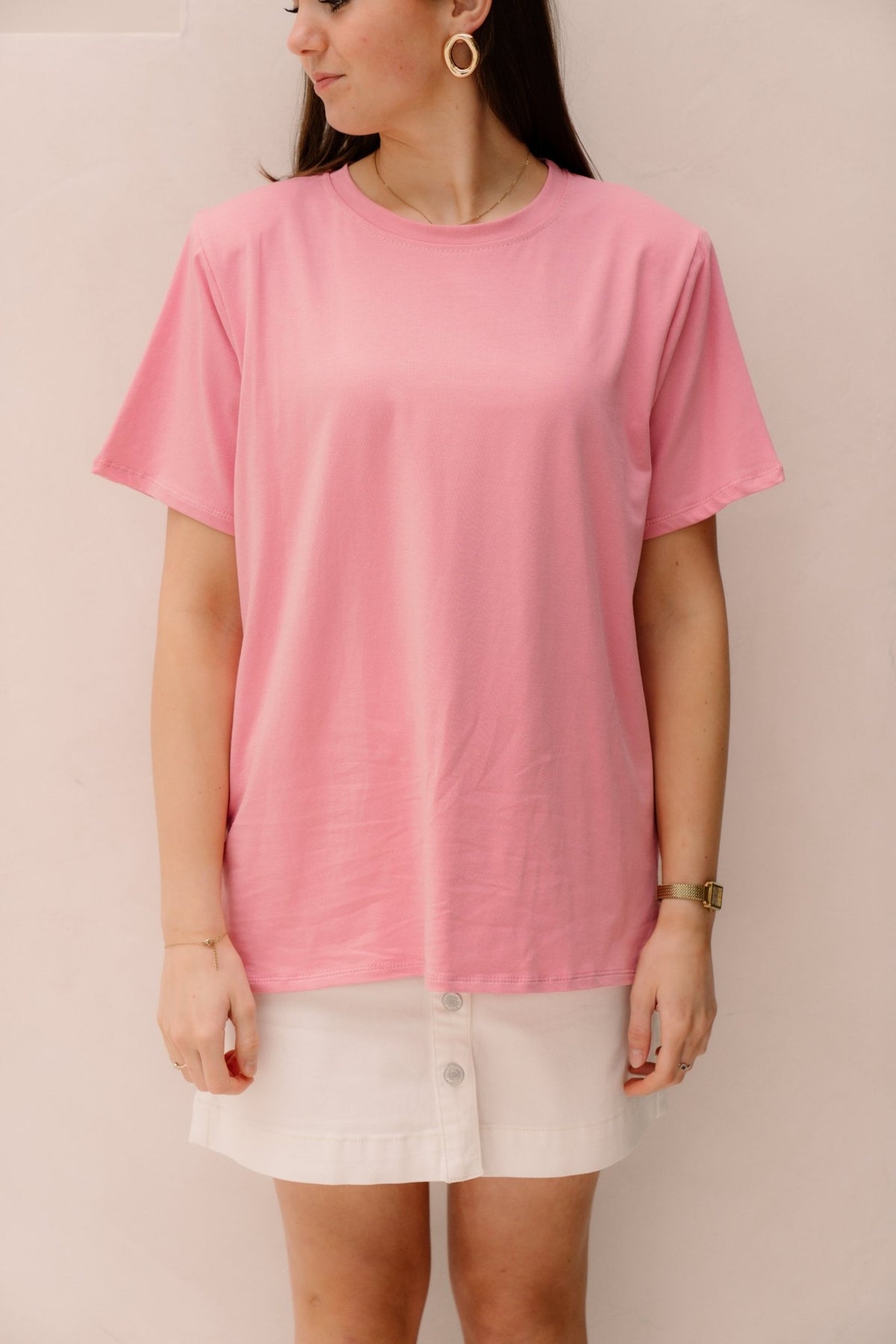 Lauren shirt roze - Bij Keesje - Bij Keesje - shirt