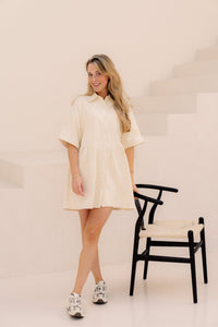 Lauri jurkje zand - Bij Keesje - Bij Keesje - Jurk