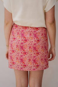 Lavinia Skirt Blush Peach/Bright Pink - Bij Keesje - FLURESK - Rok