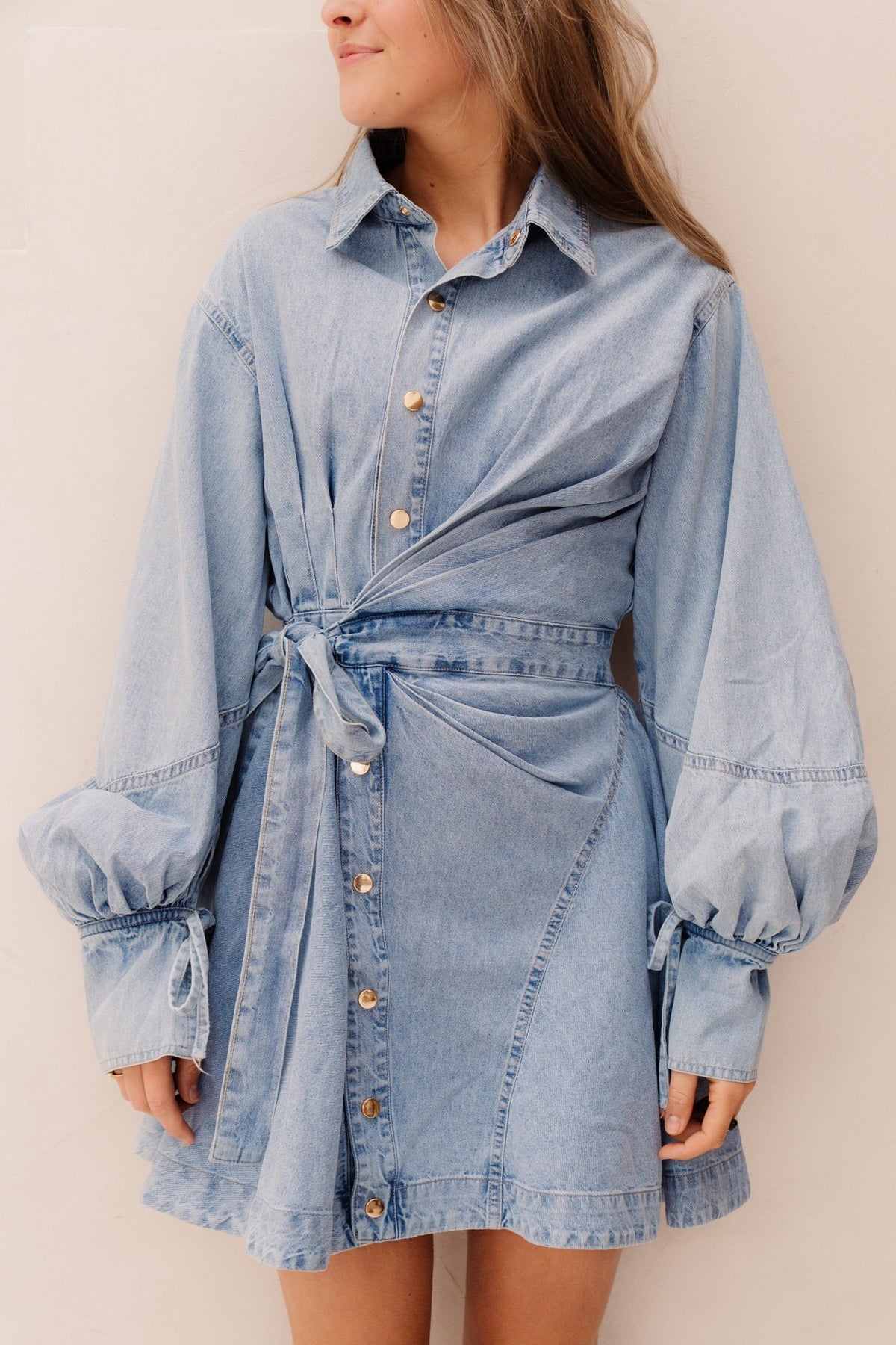 Lelie denim jurkje - Bij Keesje - Bij Keesje - Jurk