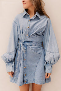 Lelie denim jurkje - Bij Keesje - Bij Keesje - Jurk