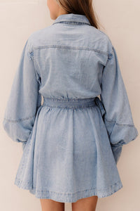 Lelie denim jurkje - Bij Keesje - Bij Keesje - Jurk