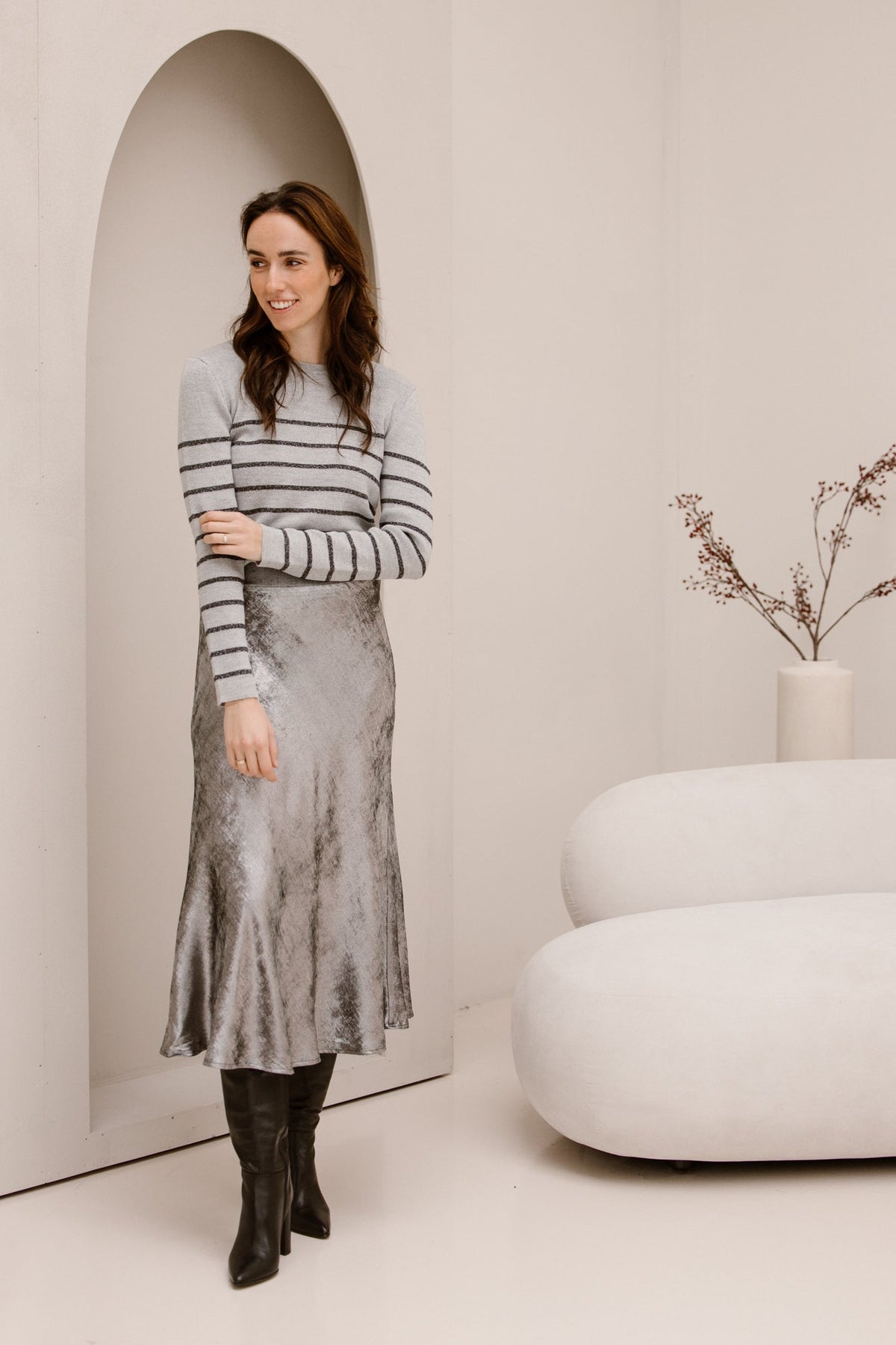 Leluxie gris clair trui - Bij Keesje - Ange