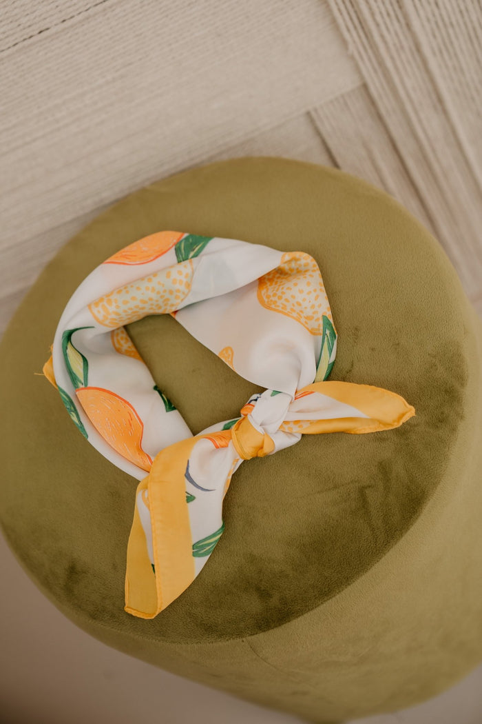 Lemon sjaal yellow - Bij Keesje - Bij Keesje - accessoires