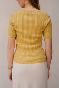 Lesia top mosterd - Bij Keesje - Ange - Top