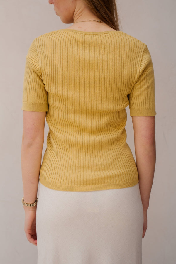 Lesia top mosterd - Bij Keesje - Ange - Top