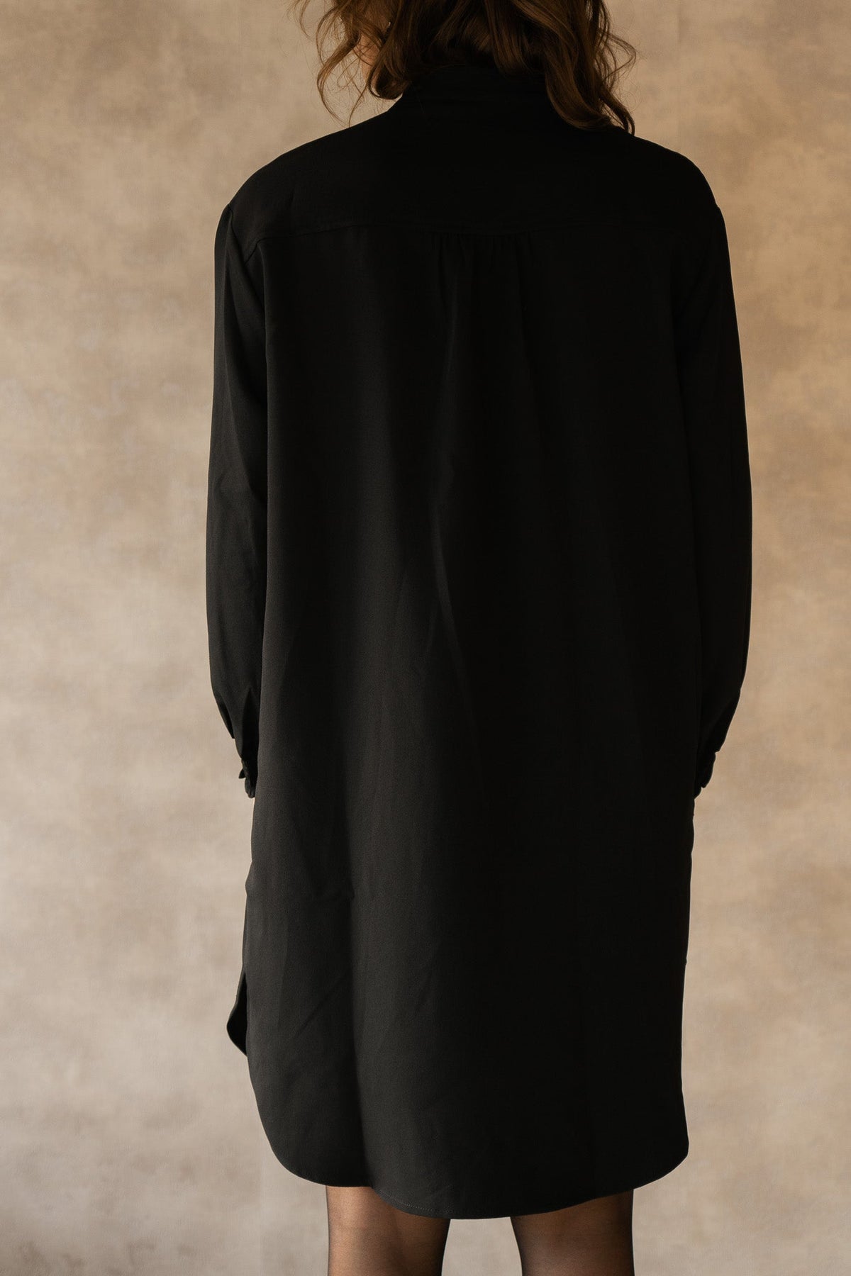 Lexia crepe dress black - Bij Keesje