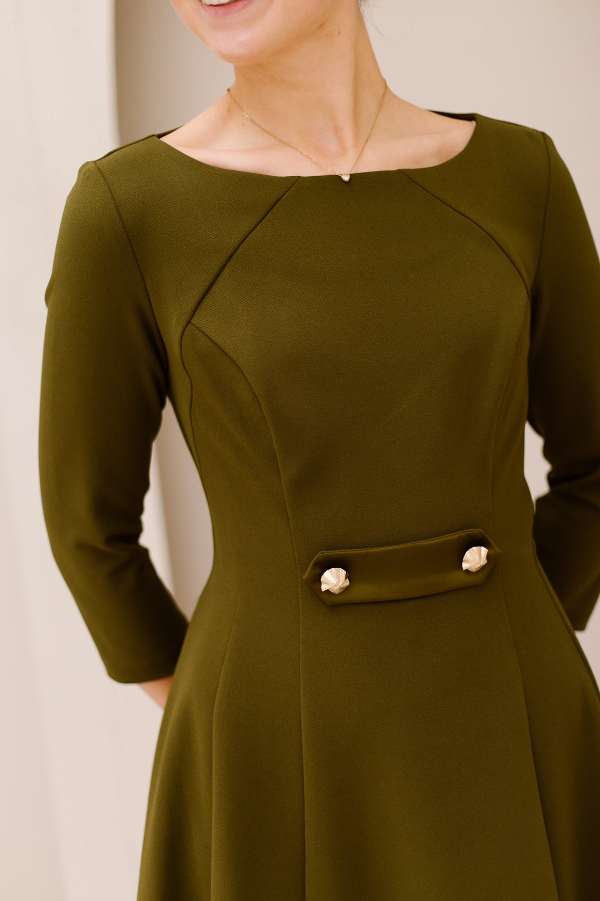 LieselotRC Militare Vere Dress - Bij Keesje - Rinascimento - Jurk