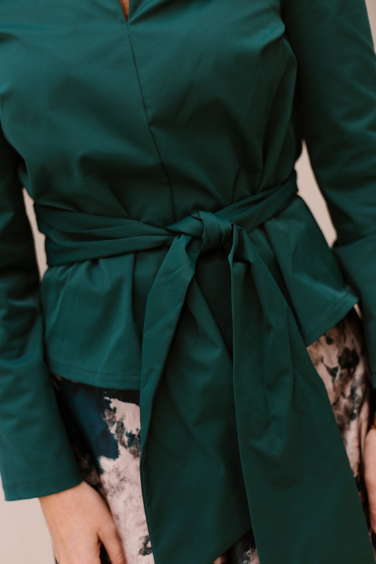 LilouRC Verde De Petrolio Blouse - Bij Keesje - Rinascimento - Blouse