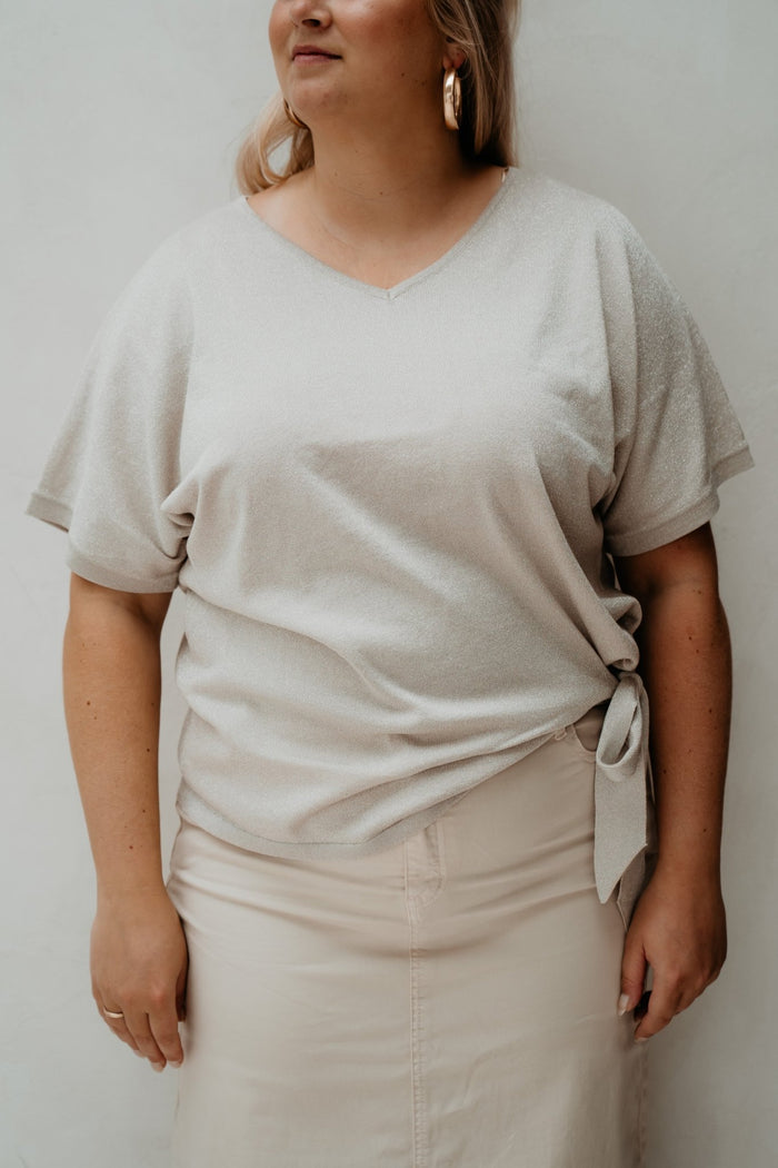 Linley pullover sand - Bij Keesje - exxcellent - top