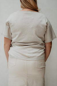 Linley pullover sand - Bij Keesje - exxcellent - top