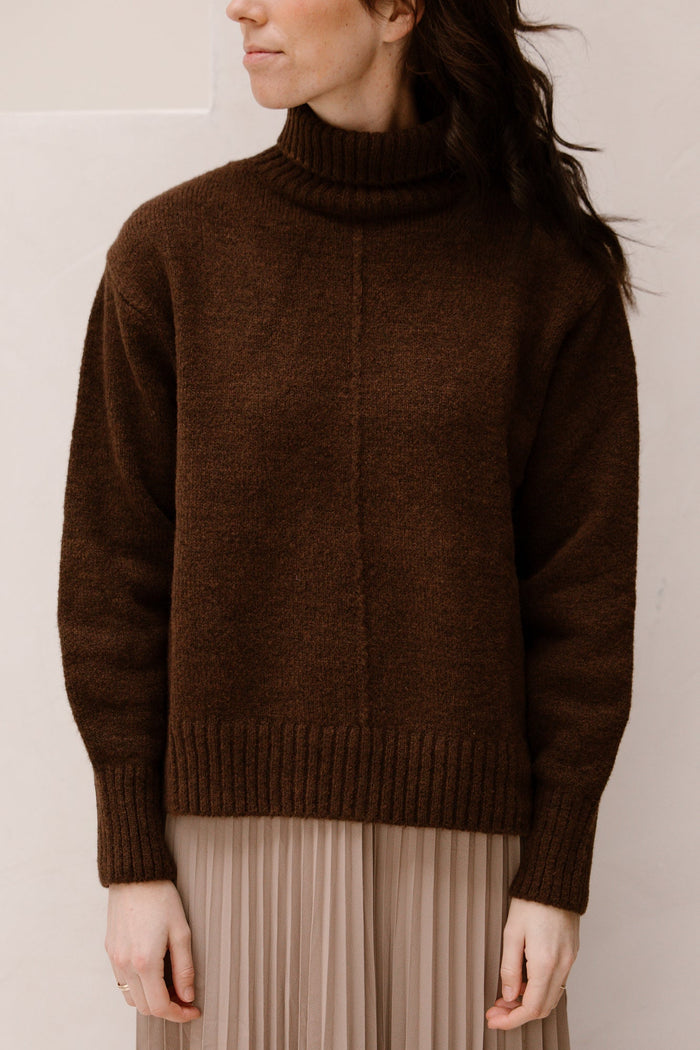 Lipy sweater brown - Bij Keesje - Ange