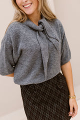 Liselot Pullover Scarf Grey