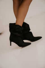 Lissabon ankle boots black suede - Bij Keesje - Bij Keesje - Schoenen