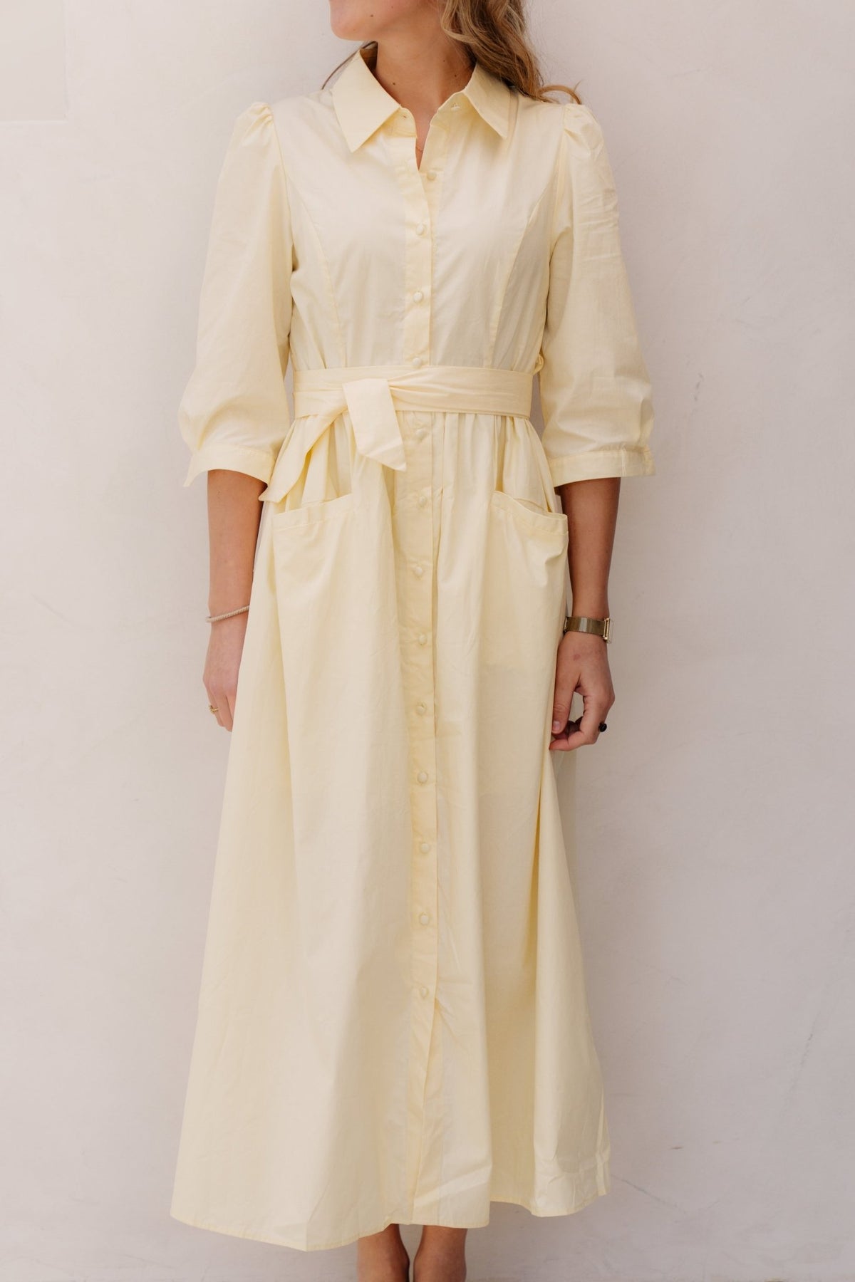 Liv Dress Yellow - Bij Keesje - Bij Keesje - jurk