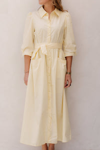 Liv Dress Yellow - Bij Keesje - Bij Keesje - jurk