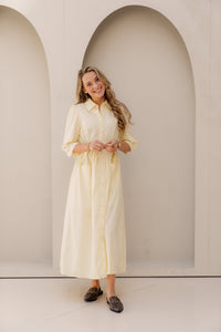 Liv Dress Yellow - Bij Keesje - Bij Keesje - jurk