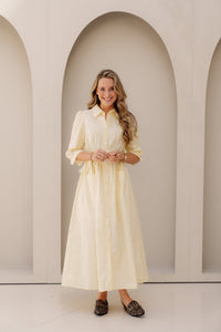 Liv Dress Yellow - Bij Keesje - Bij Keesje - jurk