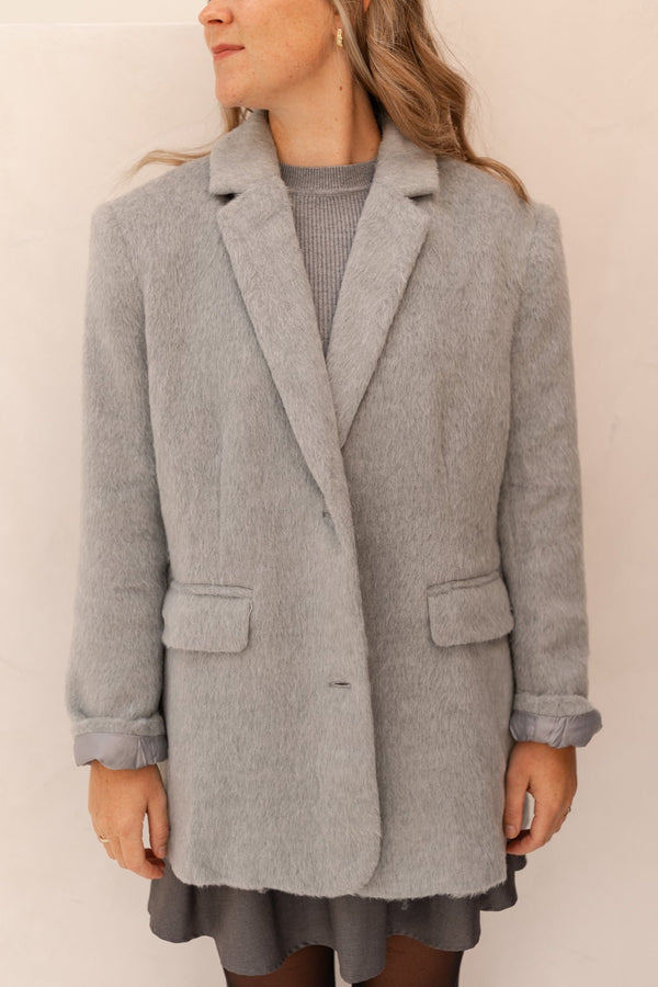 Liva jacket grey - Bij Keesje - Bij Keesje