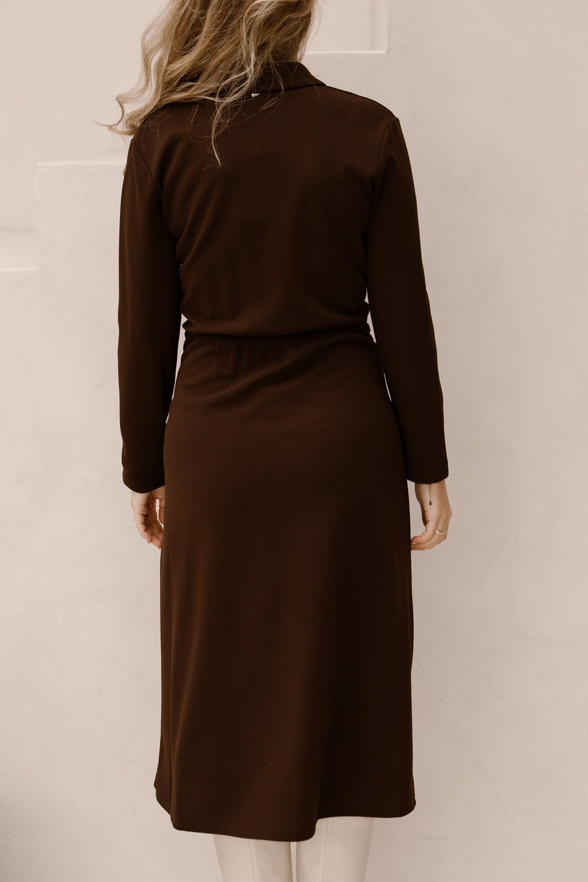 Liverpool dress choco - Bij Keesje - Amelie & Amelie