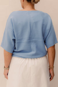 Livey Knitting Top True Blue - Bij Keesje - G - maxx - Top