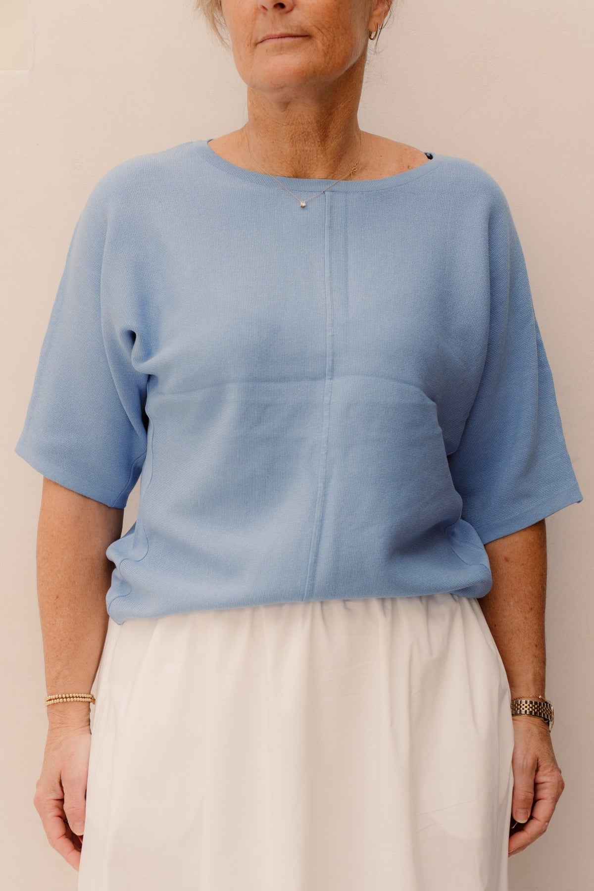 Livey Knitting Top True Blue - Bij Keesje - G - maxx - Top