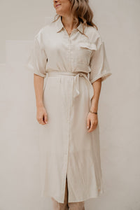 Livia Dress Gold - Bij Keesje - Kimara - Jurk