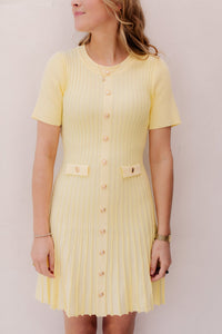 Loek Dress Yellow - Bij Keesje - Bij Keesje - jurk