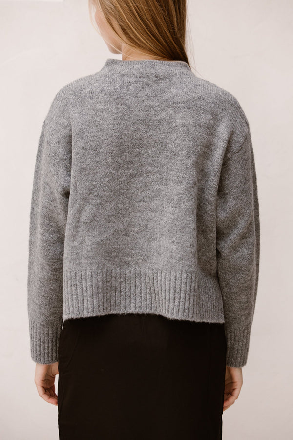 Lorana gris chi cardigan - Bij Keesje - Ange