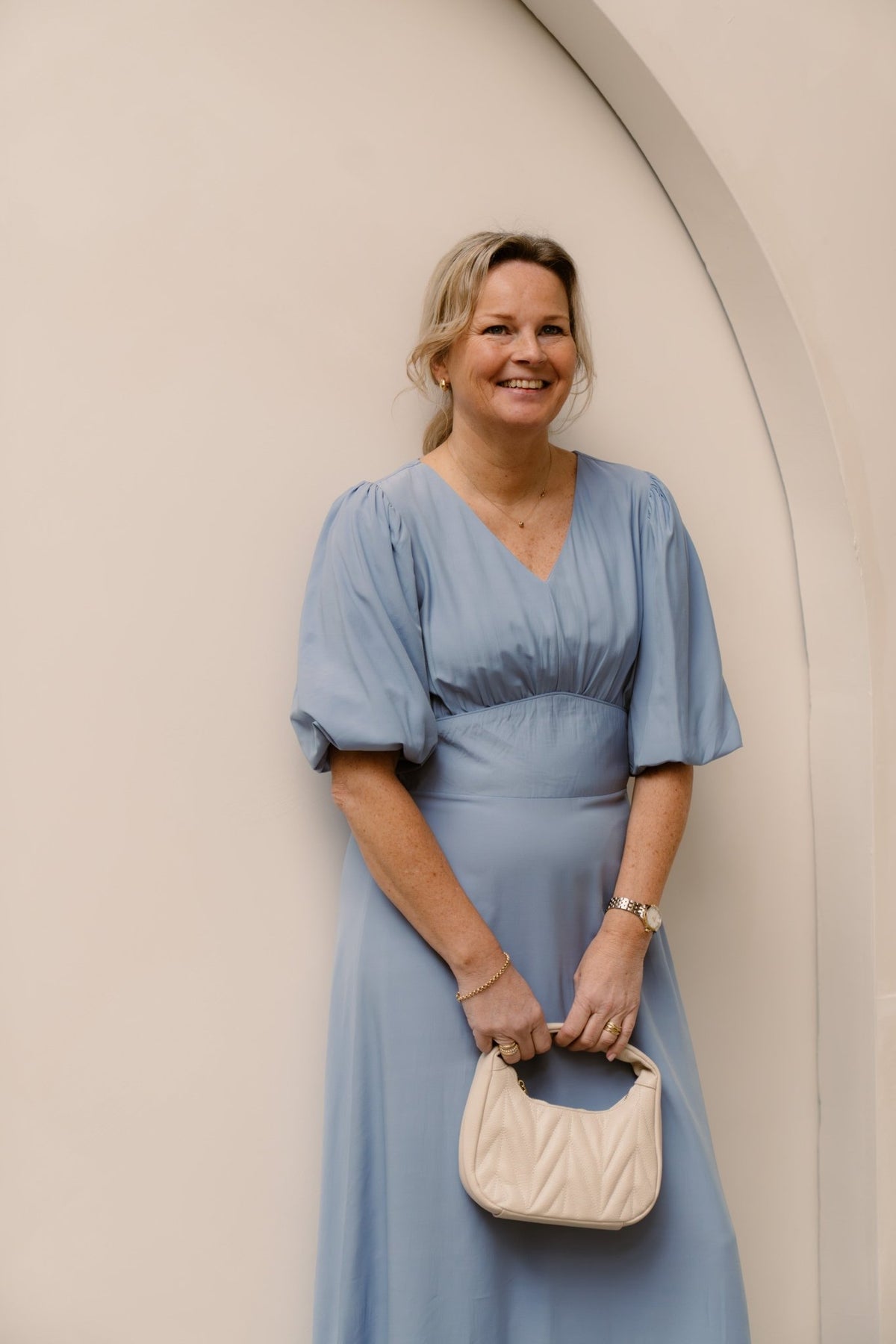 Lucretia dress blue - Bij Keesje - Bij Keesje The Label - jurk