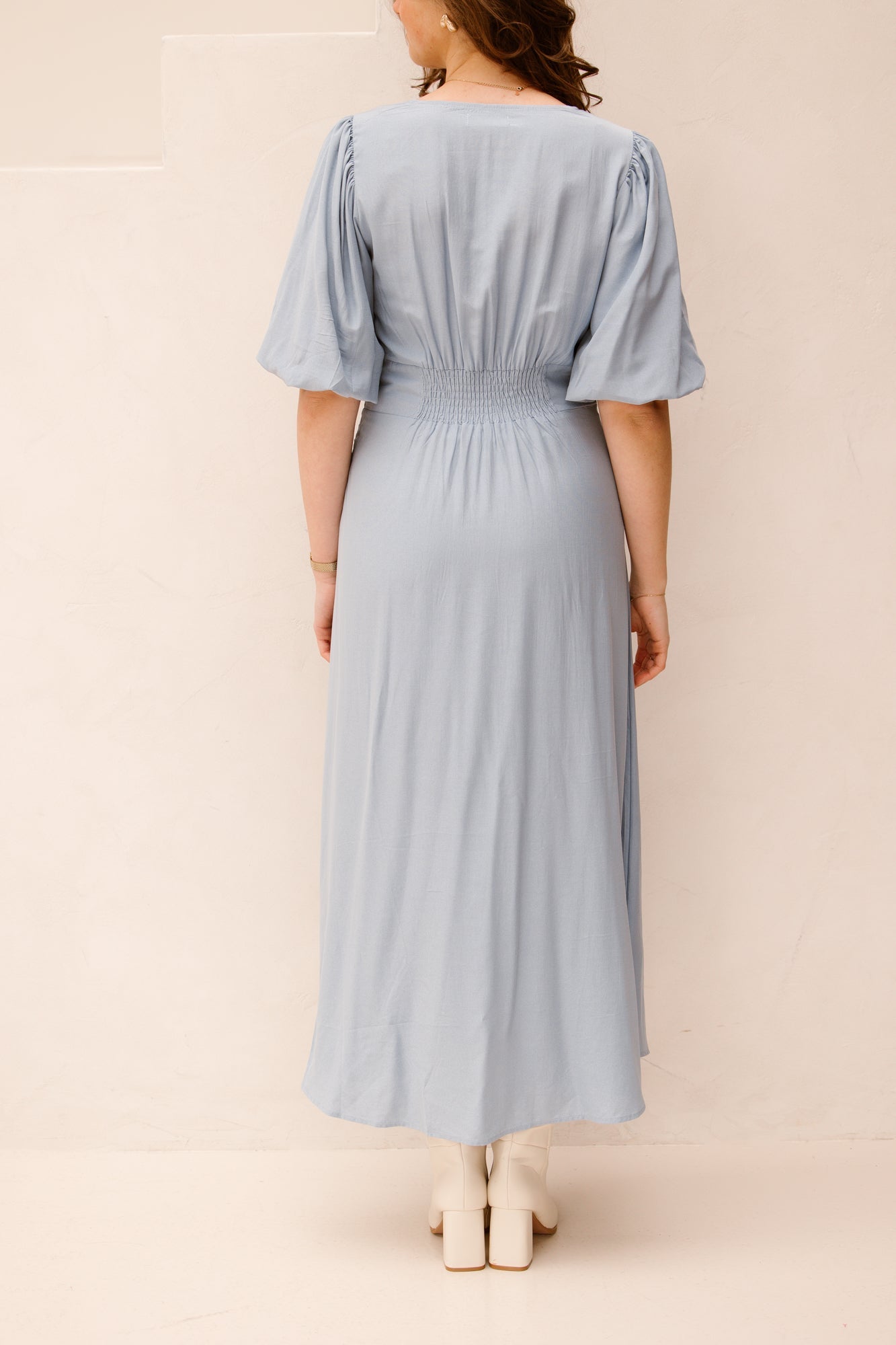 Lucretia dress blue - Bij Keesje - Bij Keesje The Label - jurk
