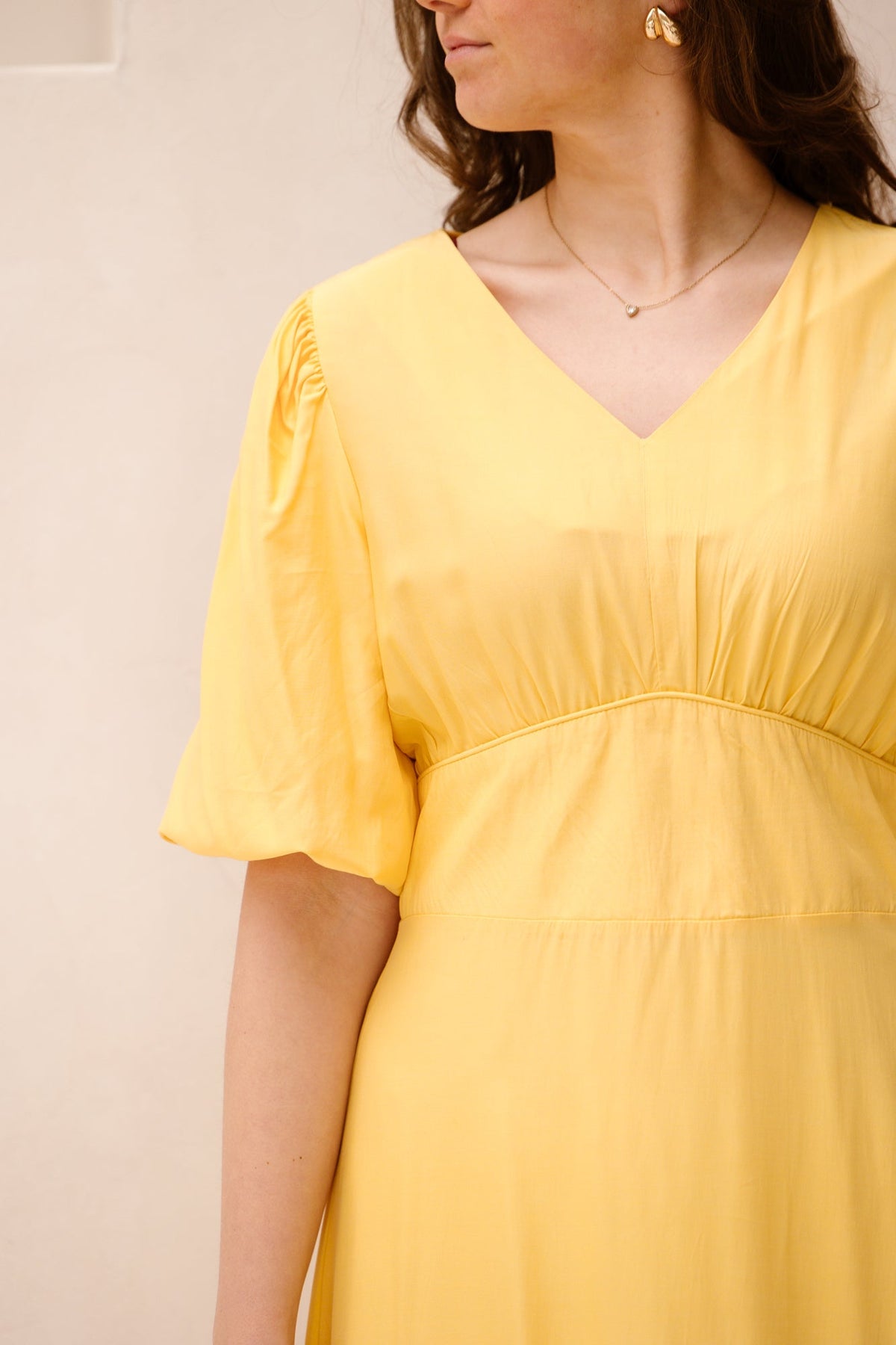 Lucretia dress yellow - Bij Keesje - Bij Keesje The Label - jurk