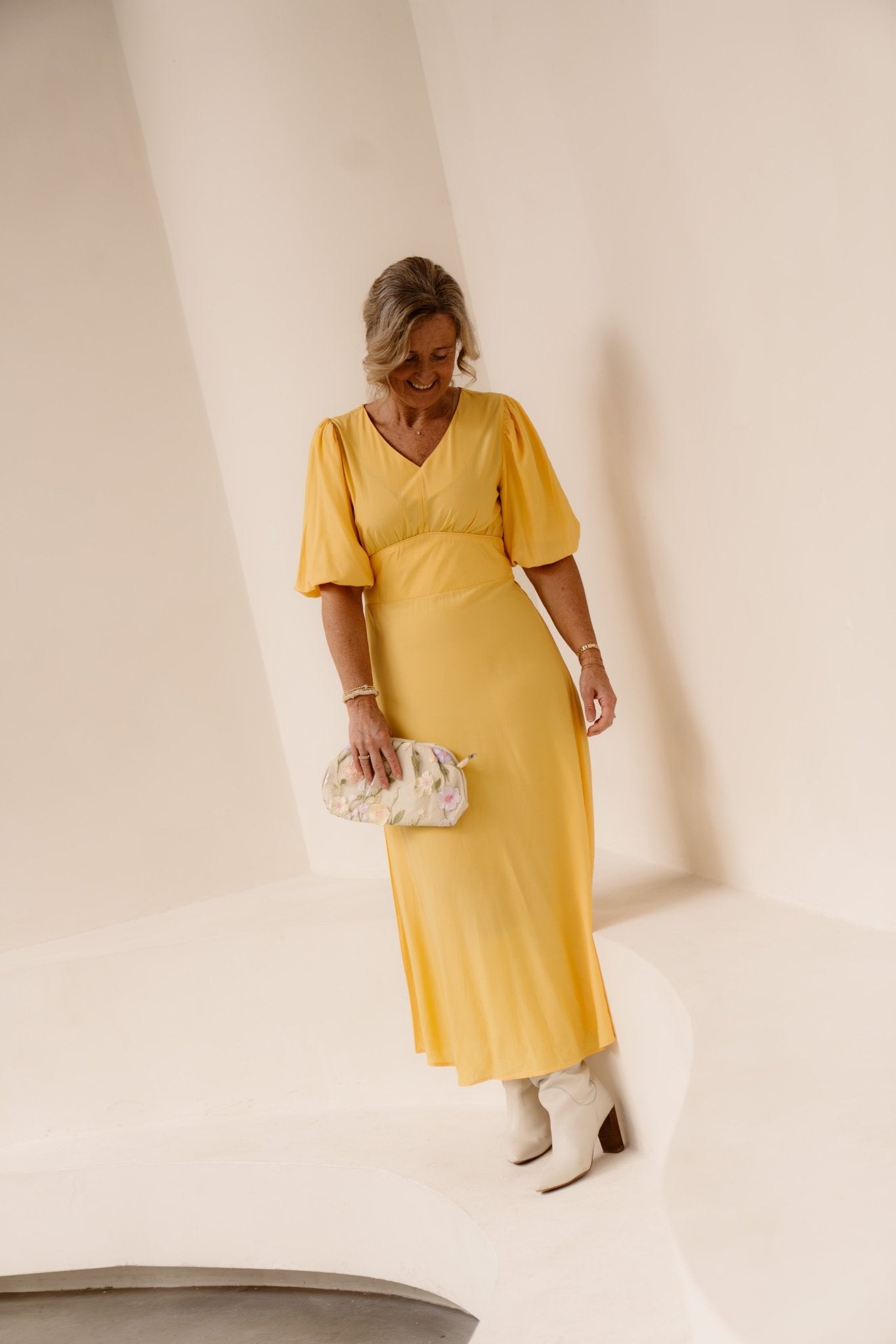Lucretia dress yellow - Bij Keesje - Bij Keesje The Label - jurk