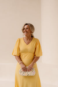 Lucretia dress yellow - Bij Keesje - Bij Keesje The Label - jurk
