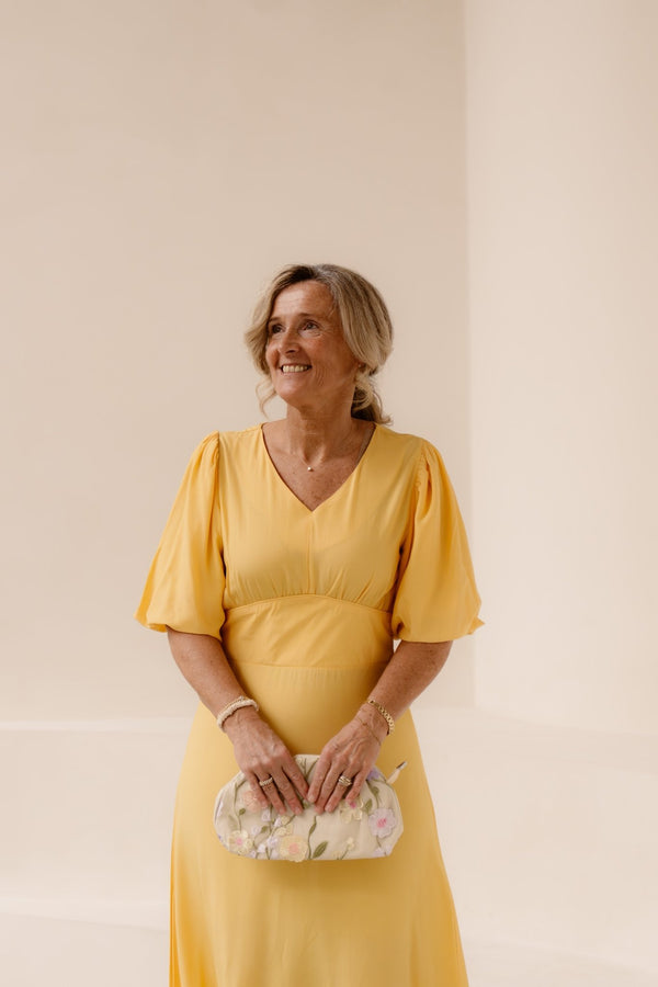 Lucretia dress yellow - Bij Keesje - Bij Keesje The Label - jurk