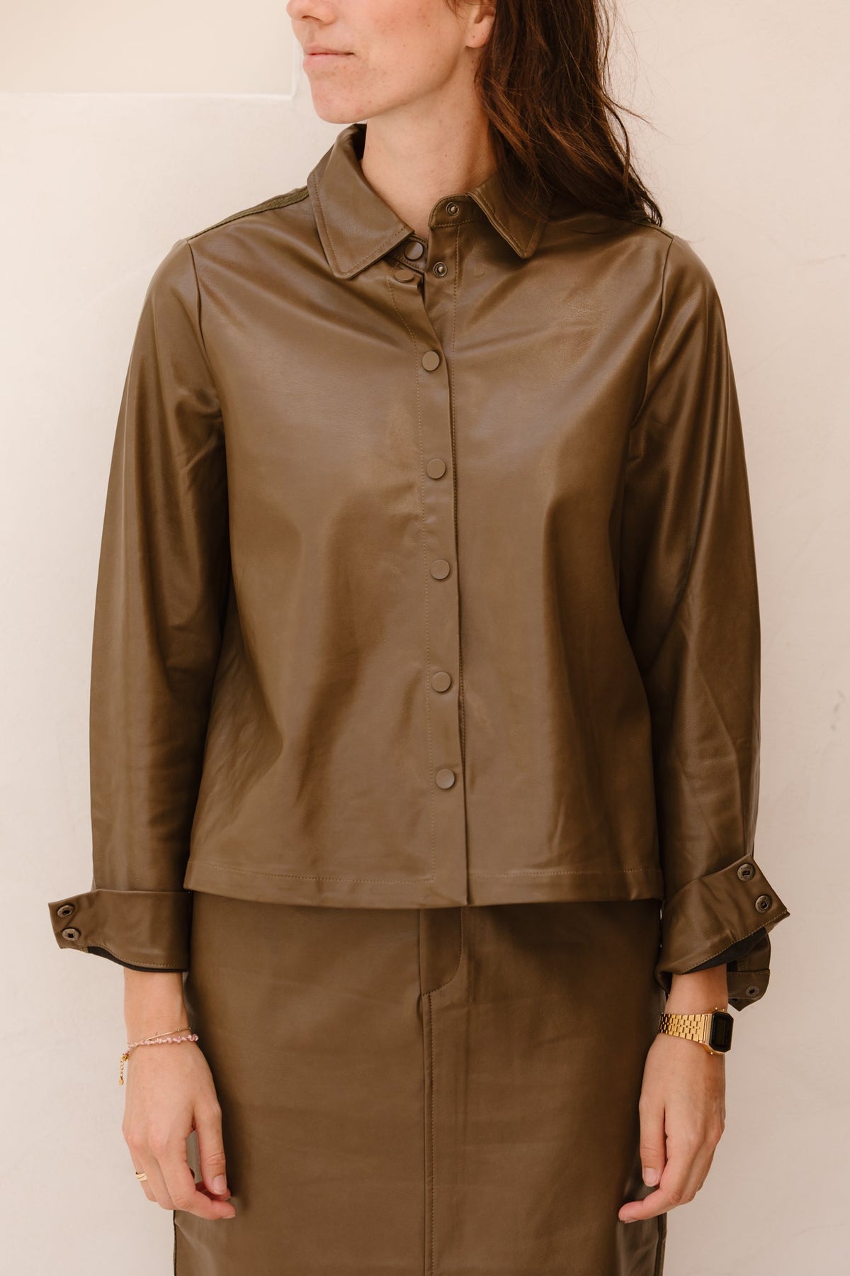 Lupita blouse olive green - Bij Keesje - G - maxx