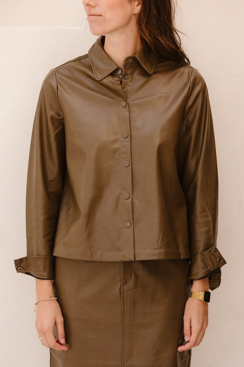 Lupita blouse olive green - Bij Keesje - G - maxx